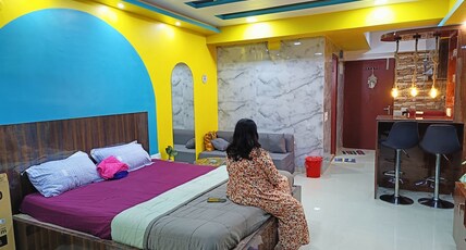 1RK Poolside Studio 15 min Airport CC2 Room Type - 1RK Poolside Studio 15 min Airport CC2