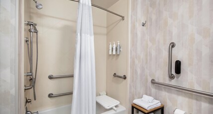 Hampton Inn by Hilton Uvalde Room Type - 1KNG MOB HEAR ACC W TUB NS