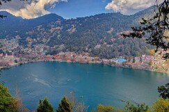 Lake white House Nainital