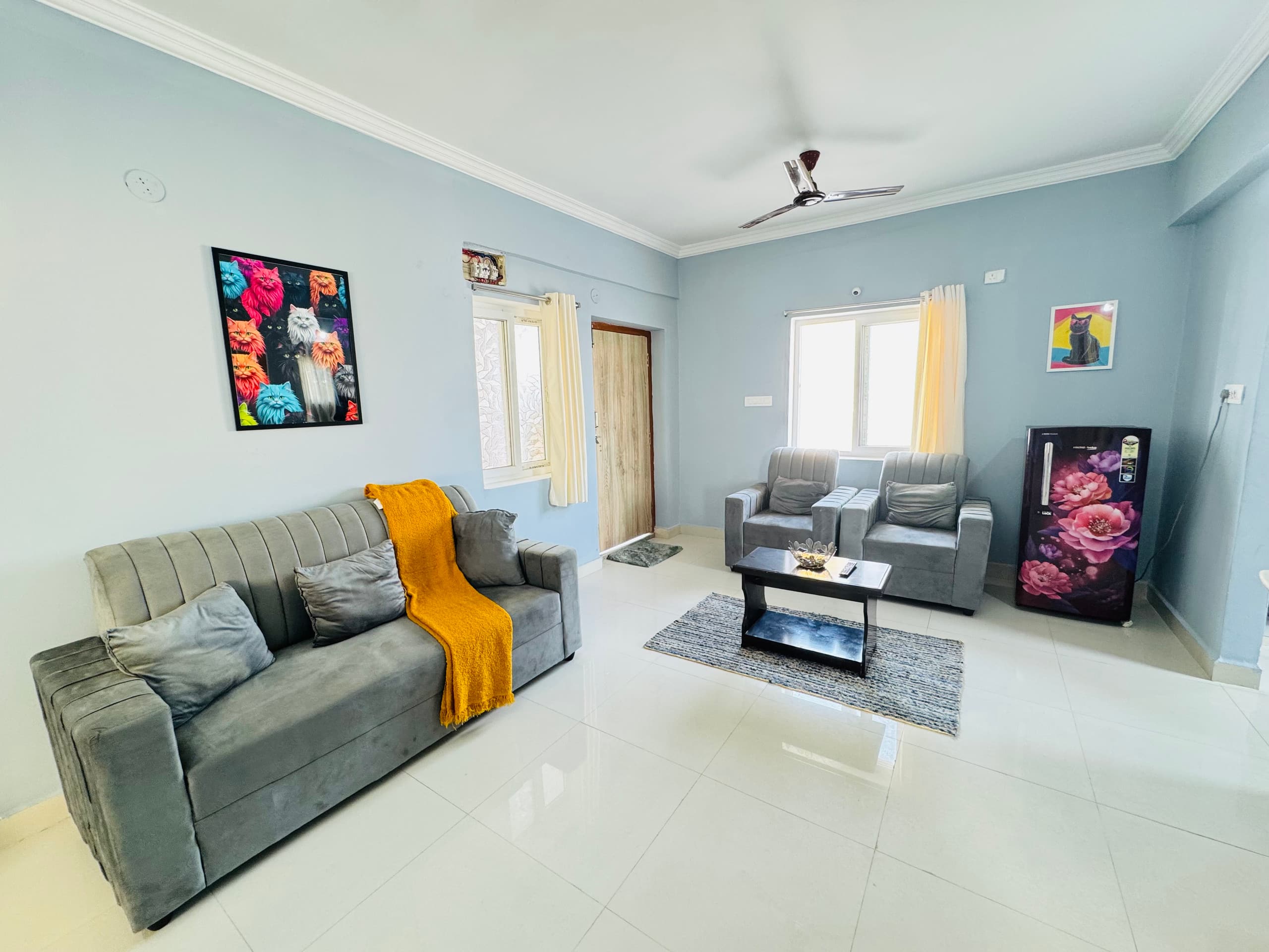 Rooftop Paradise 2BHK Penthouse near Wipro Circle - Tap to explore photos