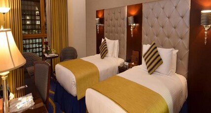 Dar Al Taqwa Hotel Room Type - Deluxe Twin Bed Room Haram view