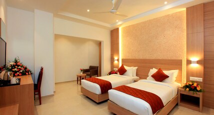 RAAS RESIDENCY Room Type - Deluxe twin
