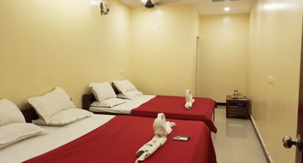 KRISH RESIDENCY  Room Type - TRIPLE BED ROOM NON AC