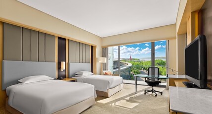 Hilton Nanjing Riverside Room Type - TWIN HILTON GARDEN VIEW