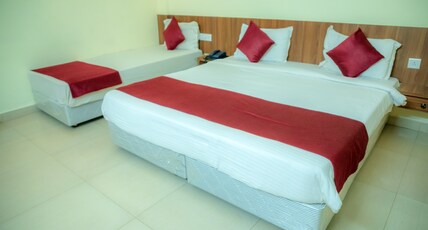 Hotel Delta Residency Room Type - Super Deluxe AC room with wifi (  King Size Bed + 1 Single Bed)