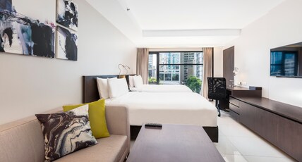 Maitria Hotel Sukhumvit 18, A Chatrium Collection Room Type - Studio Deluxe Twin Bed