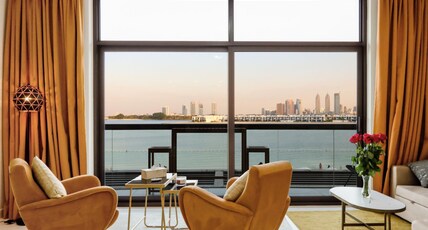 ELIVAAS Curated Seaside Studio in Palm Jumeirah, Beach Access Room Type - Seaside Studio in Palm Jumeirah, Beach Access