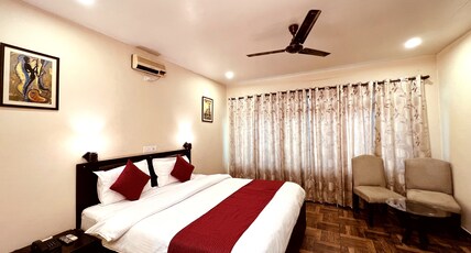 Hotel Sagarmatha  Room Type - Deluxe Room With Balcony and Valley View