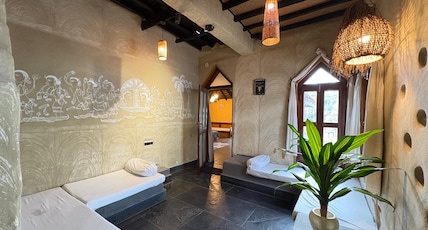 The Mud House Room Type - Arjuna Cottage ROOM with private cabana The Mud House Room Type - Arjuna Cottage ROOM with private cabana