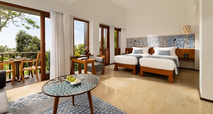 Maya Ubud Resort & Spa Room Type - Impressive Forest Suite Twin Bed with Butler Service