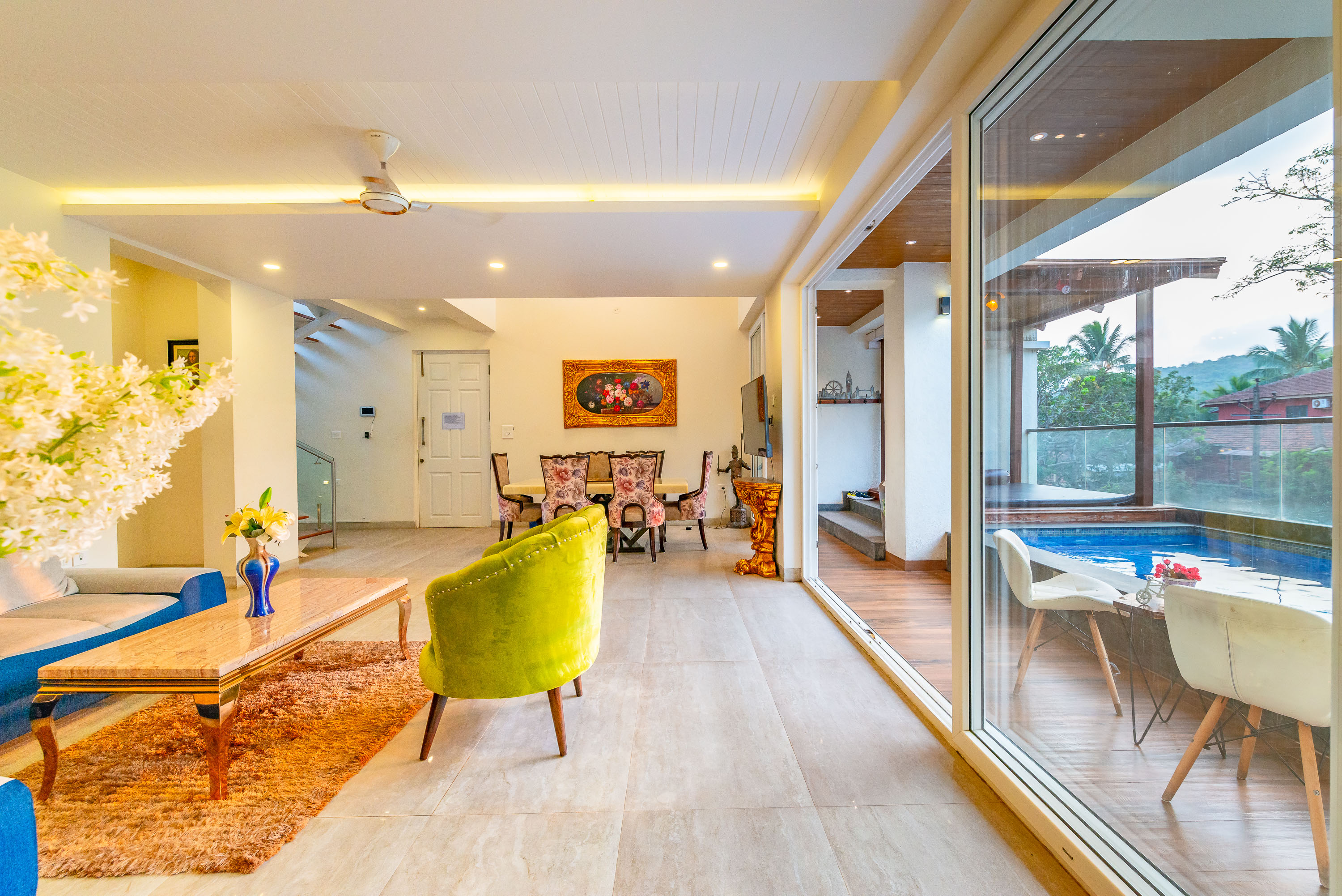 A Luxury 3 BHK Duplex Villa with a Private Pool - Tap to explore photos