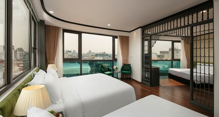 Hanoi Plaza Suite Hotel And Spa Room Type - Extra Large Family Suite City View Hanoi Plaza Suite Hotel And Spa Room Type - Extra Large Family Suite City View
