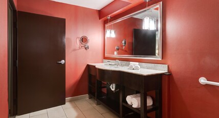 Crowne Plaza Houston Galleria Room Type - 1 Queen Standard Mobil Access Roll Shwr