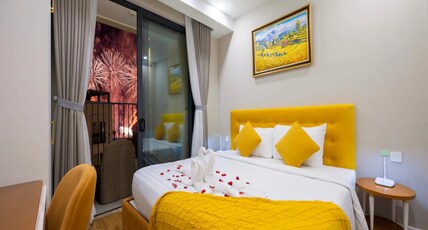 Rosie Hillside Seaview Phu Quoc Apartment Room Type - Fireworks View Two-Bedroom Family Suite Rosie Hillside Seaview Phu Quoc Apartment Room Type - Fireworks View Two-Bedroom Family Suite