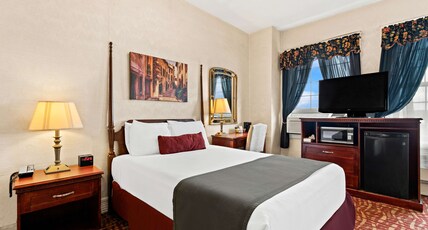 Genetti Hotel, SureStay Collection by Best Western Room Type - 1 Double Bed, Non-Smoking, Flat Screen Television, Desk, High Speed Internet Access, Microwave And R Genetti Hotel, SureStay Collection by Best Western Room Type - 1 Double Bed, Non-Smoking, Flat Screen Television, Desk, High Speed Internet Access, Microwave And R