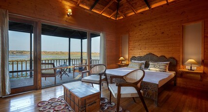 Pangarh Lake Retreat Room Type - Wood Chalets