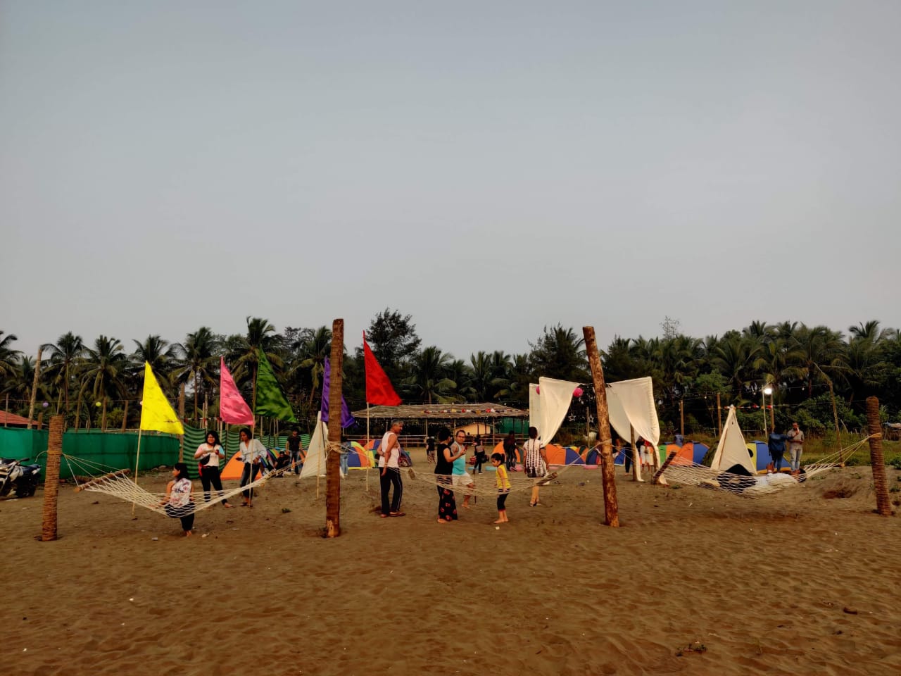 LIVEB4YOUDIE - BEACH CAMPING AT ALIBAUG - Tap to explore photos
