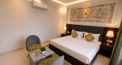 Sitara Premium Royal Dot with Free Parking, Haridwar Room Type - Deluxe Double Room Sitara Premium Royal Dot with Free Parking, Haridwar Room Type - Deluxe Double Room
