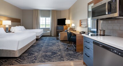 Candlewood Suites Grand Junction Room Type - 2 Double Studio Suite Kitchen
