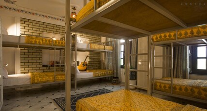Zostel Udaipur Room Type - Mixed Dorm | 1 Bed in 8-Bunk Bed AC Dorm | Shared Attached Bathroom Zostel Udaipur Room Type - Mixed Dorm | 1 Bed in 8-Bunk Bed AC Dorm | Shared Attached Bathroom