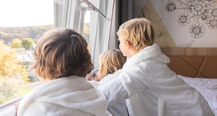 Mercure Han Sur Lesse Room Type - Family Suite, 1 kingsize bed and 1 bunk bed for 2 persons