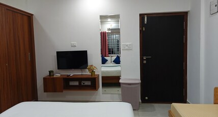 116 Home Tales by Tipiverse, BTM Layout Room Type - Street View 1BHK (AC in Bedroom)