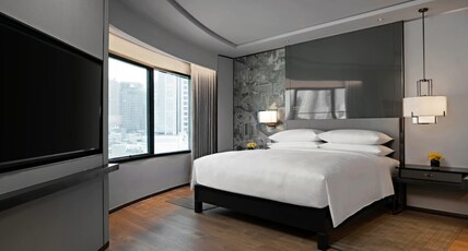 JW Marriott Hotel Bangkok Room Type - Executive lounge access, 1 Bedroom Studio Suite, 1 King, City view JW Marriott Hotel Bangkok Room Type - Executive lounge access, 1 Bedroom Studio Suite, 1 King, City view
