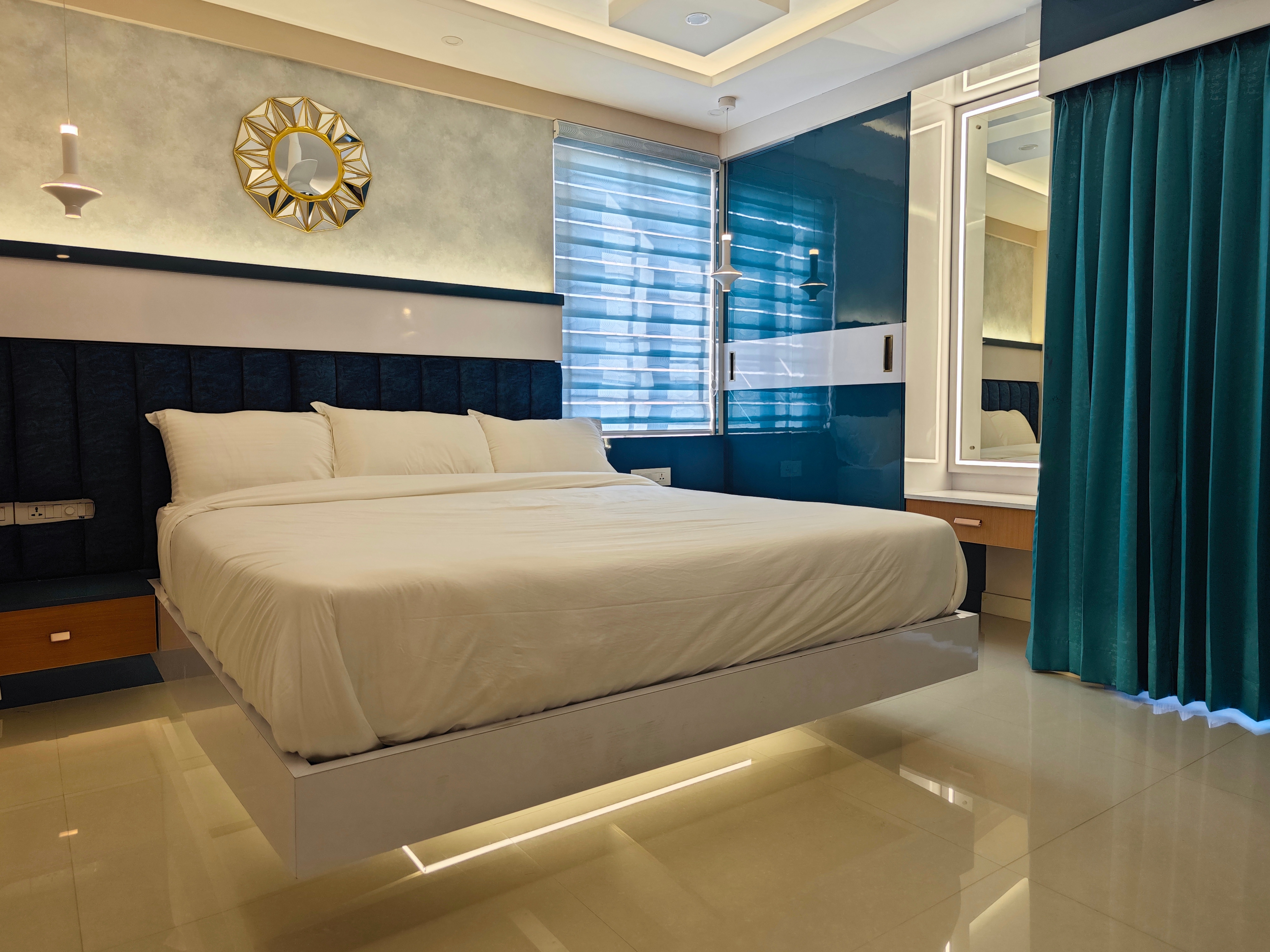 Evara - 3bhk Luxury Apartment Fully AirConditioned - Tap to explore photos