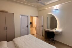 Pearl-White Luxe 2BHK | Near Hawa Mahal