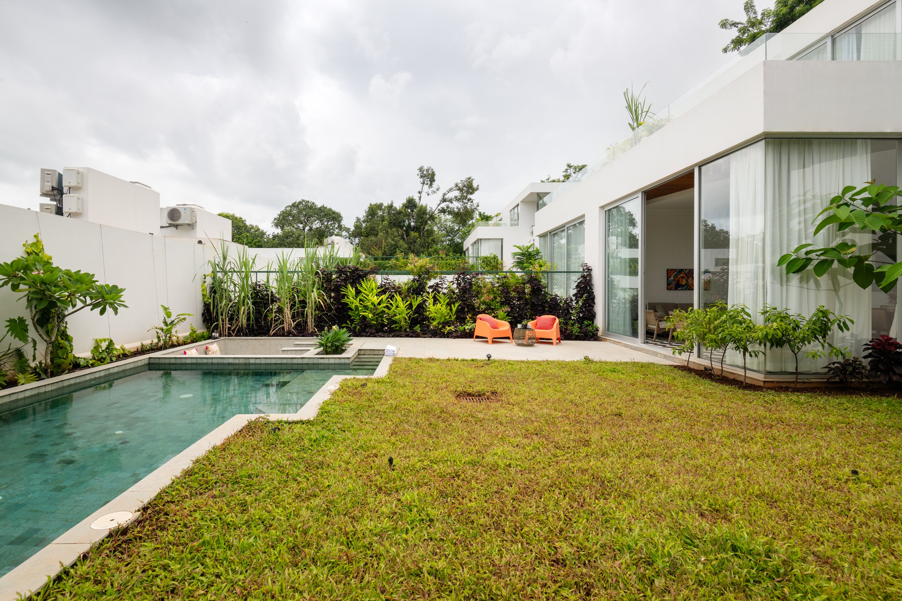 La Meira - 3 BHK Pool Villa at Vagator by The Blue Kite (05) - Tap to explore photos