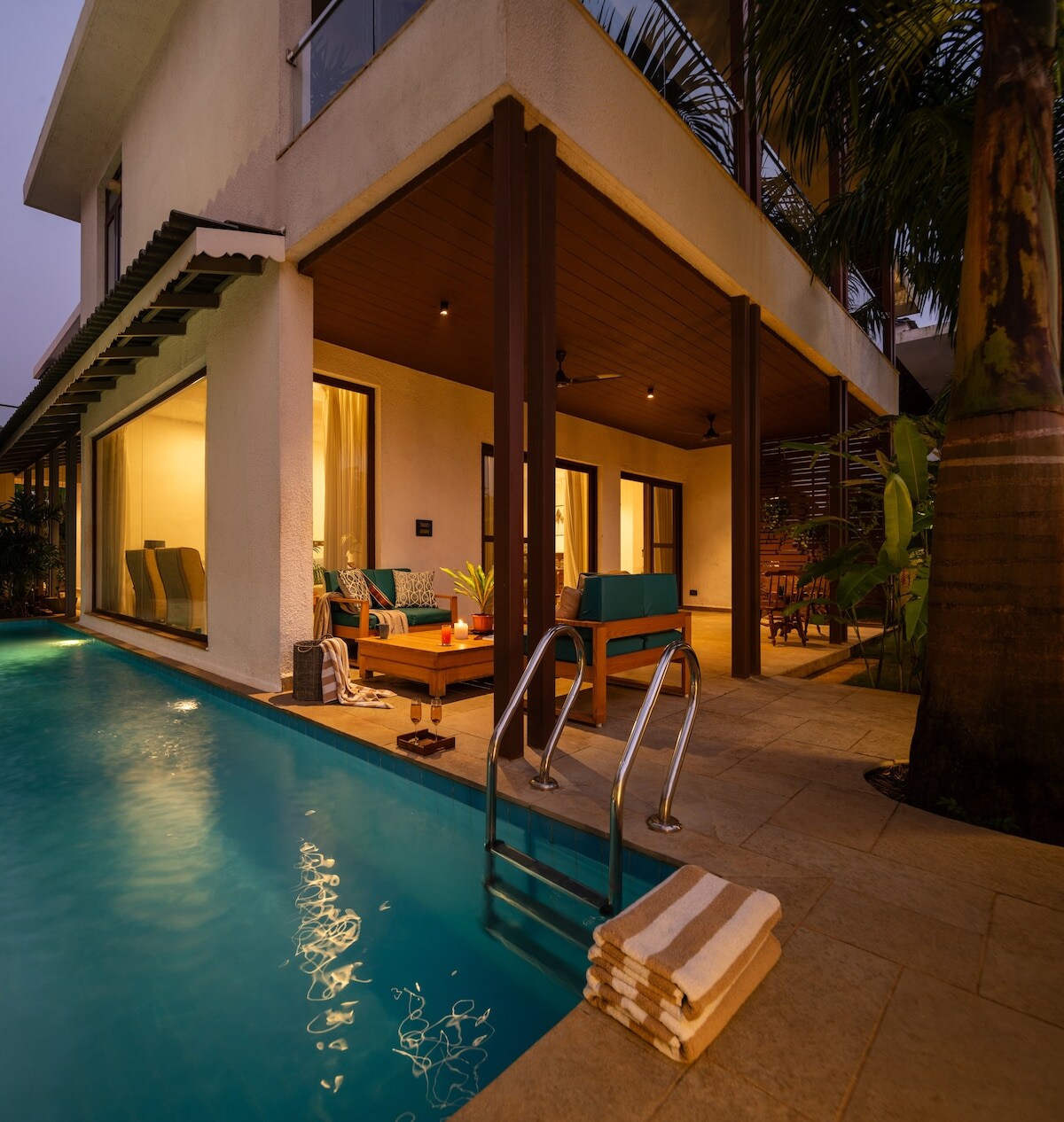 TBK VILLAS,103,ANJUNA,WITH PVT POOL - Tap to explore photos