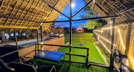 Chanaka Eco Camp ( Adventure Assam) Room Type - Cottage ( The Gecko )