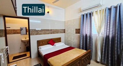 Kutralam Ezhilagam Hotel Room Type - Deluxe Studio Room (AC) - THILLAI