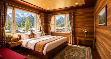 Pine Tree Resort Gurez Room Type - Super Deluxe Room - Valley View