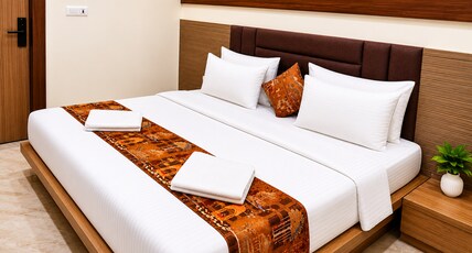 The Manthan Height Room Type - Deluxe King Bed Room with No View