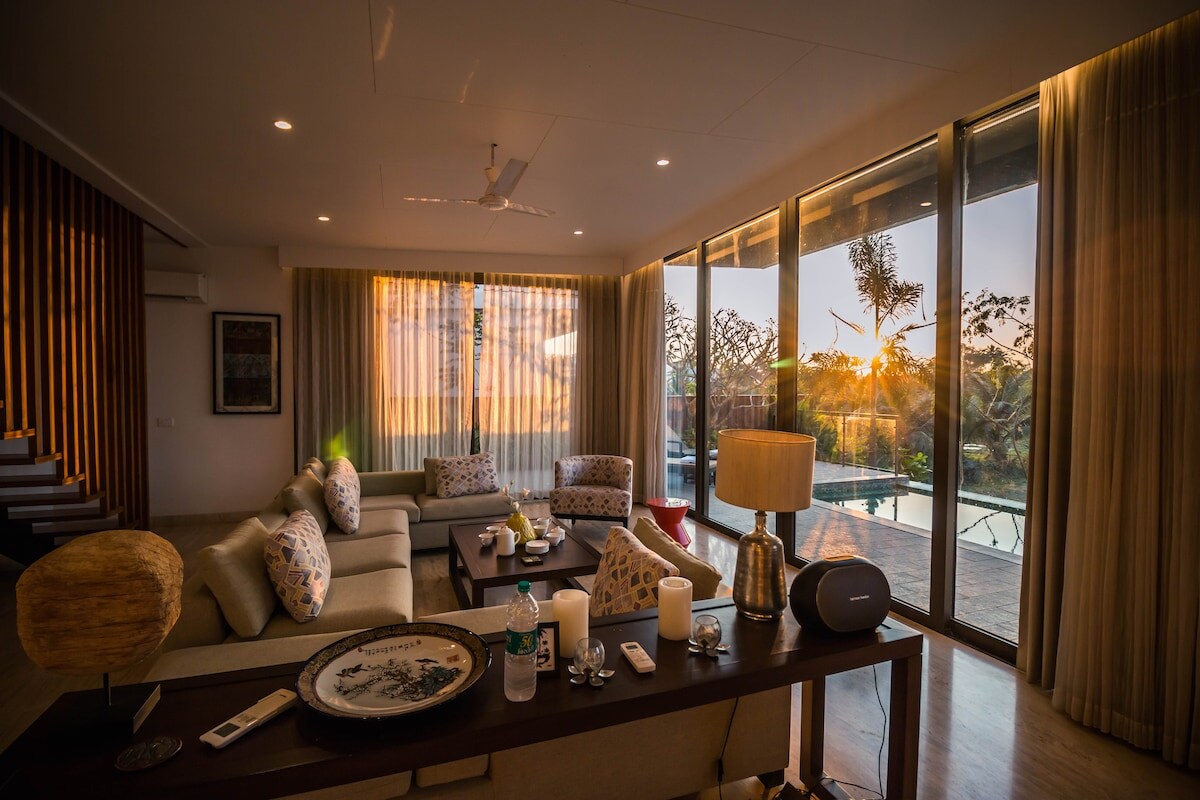 Hireavilla| Villa Sohonos - 3BHK Feild View Villa near LPK and Candolim Beach - Tap to explore photos