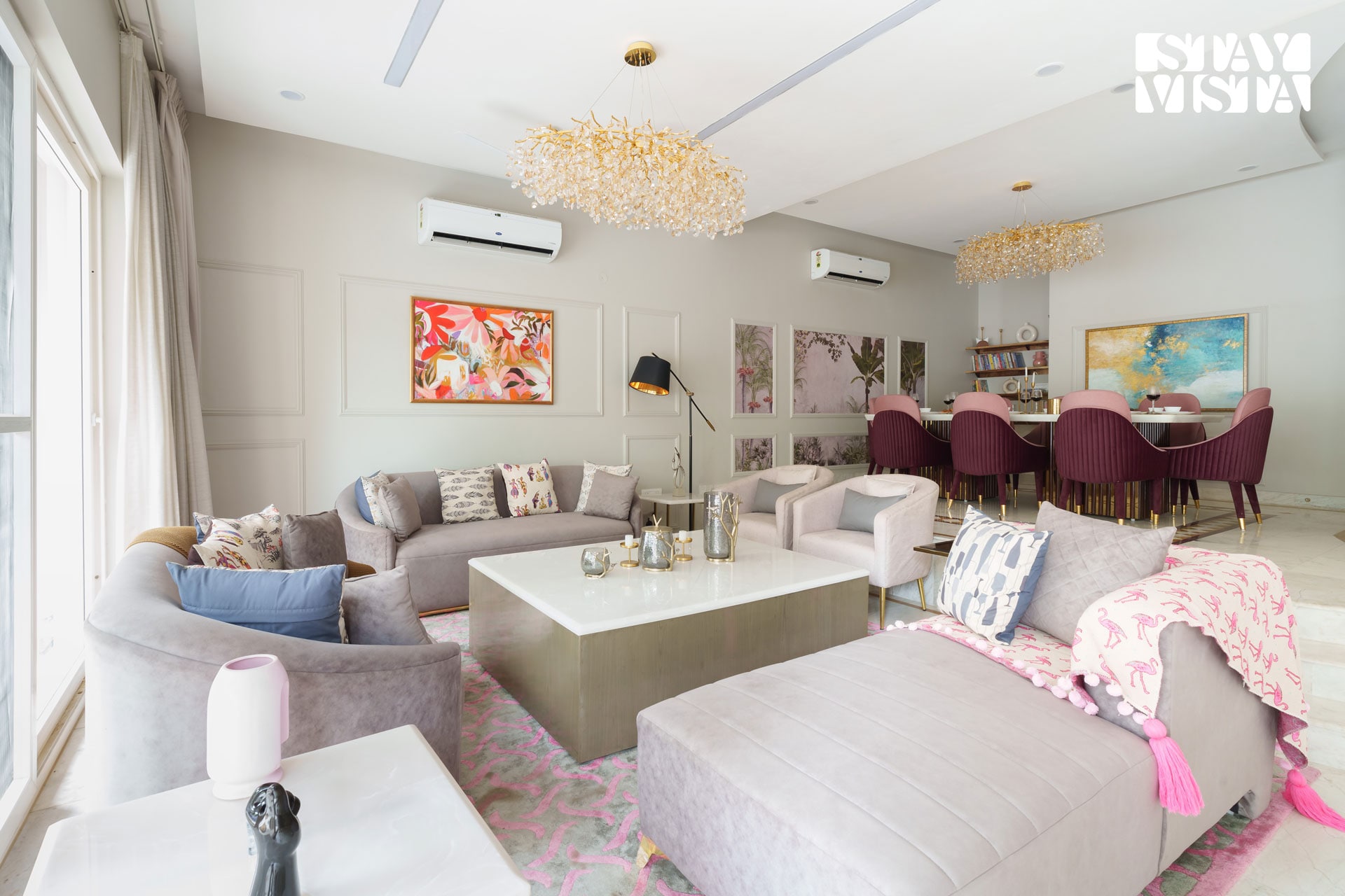 StayVista at The Sweet Sunsation - Gurgaon W/ Pool - Tap to explore photos