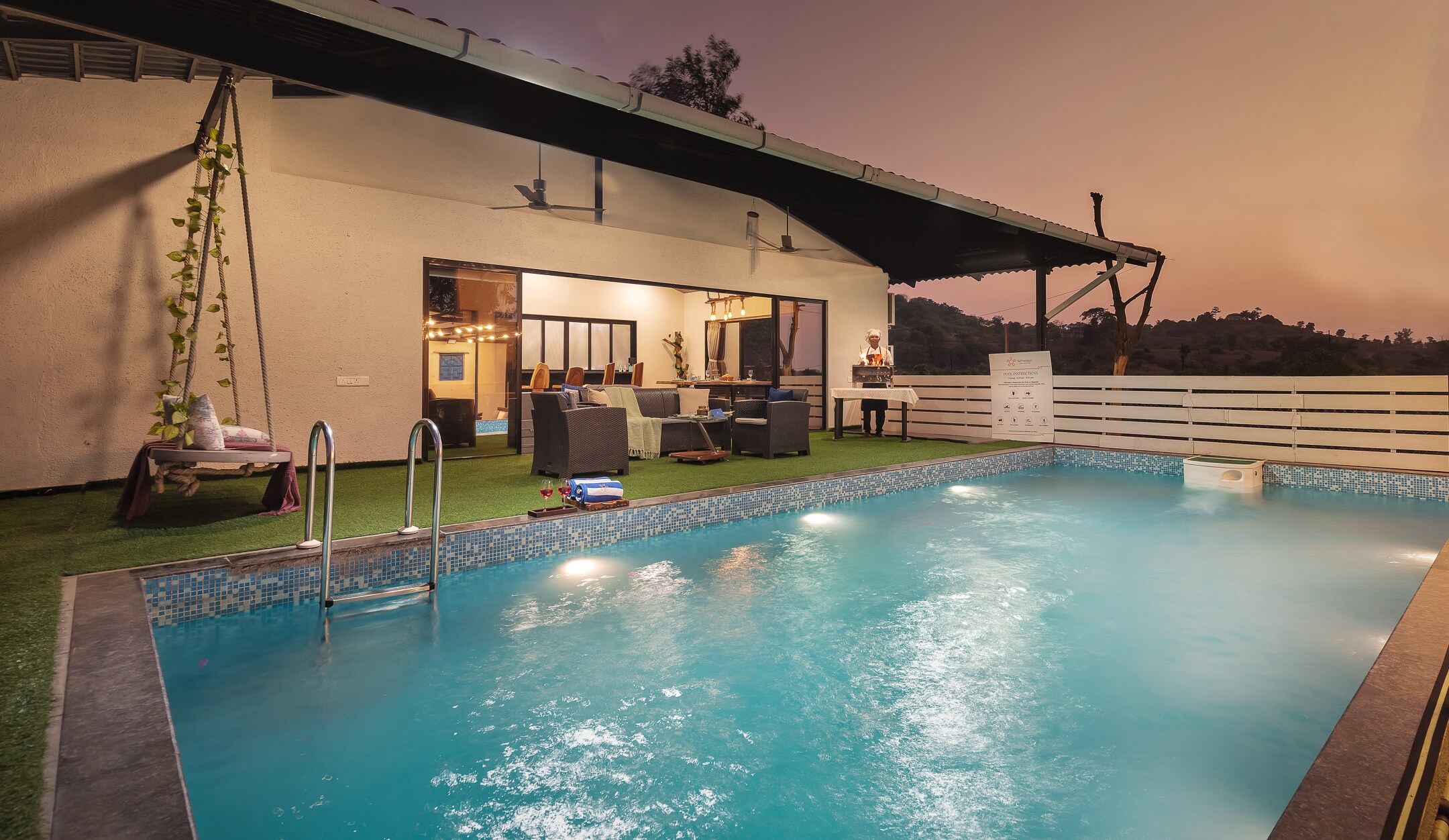 SaffronStays Ivy Courtyard - Tap to explore photos