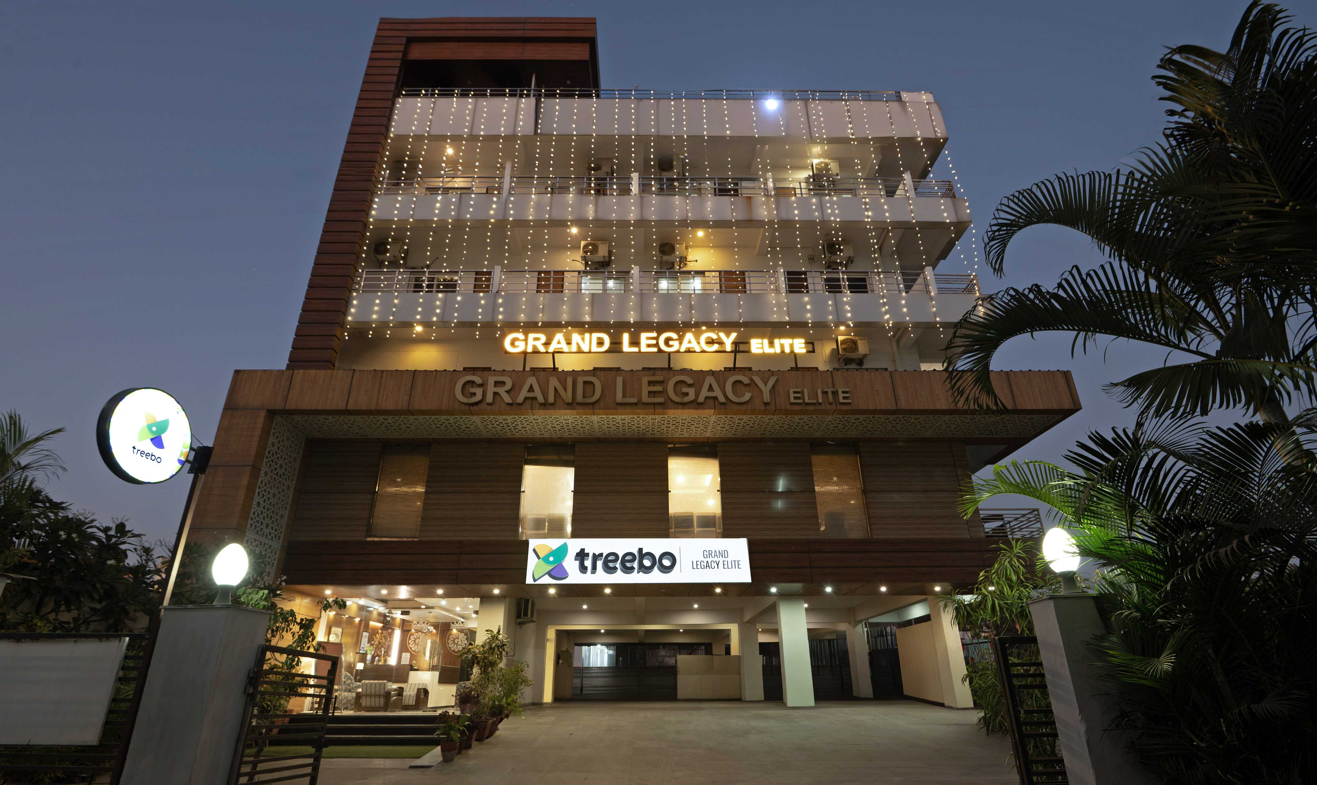 Treebo Premium Grand Legacy Elite with Roof Top Cafe - Tap to explore photos