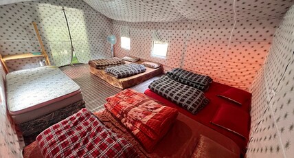 North Deodar Camps | Swiss Tents & Cafe Room Type - Group Camp with Private Washroom Outside