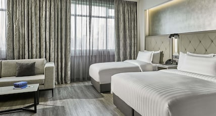Novotel Singapore on Kitchener Room Type - Family Triple Room with 1 King Bed and 1 Single Bed Novotel Singapore on Kitchener Room Type - Family Triple Room with 1 King Bed and 1 Single Bed