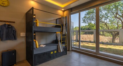 The Hosteller Bam Lonavala, Tiger Point Room Type - Bed in 6 Bed Female Dormitory