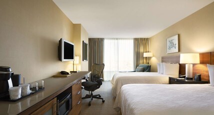 Hilton Garden Inn Baltimore Inner Harbor Room Type - 2 DOUBLE BEDS-MICRO-FRIDGE