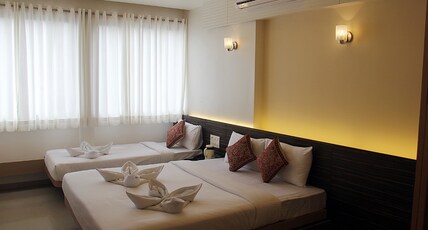 Hotel Saiprasad Executive, Solapur  (Pure Veg Hotel) Room Type - Triple Bed AC Room