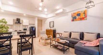 tisyastays | Scenic 1BHK Apartment with Infinity Pool, 5mins to beach Room Type - tisyastays | Scenic 1BHK Apartment
