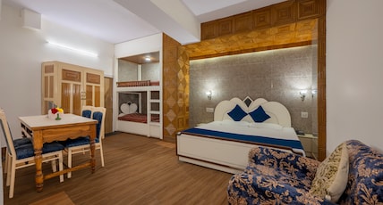 Brightland Hotel Near Mall Road Room Type - Family Room- Non Valley View (queen bed with two bunk beds)(Stags are not allowed) Brightland Hotel Near Mall Road Room Type - Family Room- Non Valley View (queen bed with two bunk beds)(Stags are not allowed)