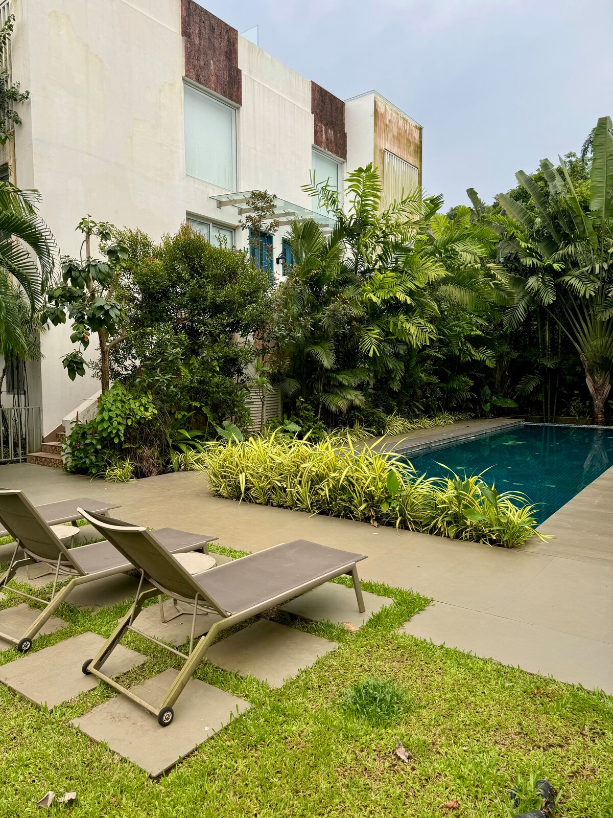 Stylish 6BHK Villa w/ Pvt Pool & Garden by Savera Stays - Tap to explore photos
