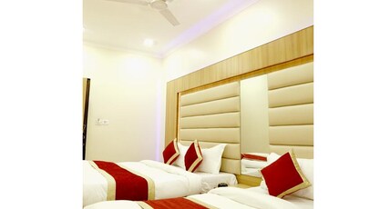 Hotel Pink City Opposite New Delhi Railway Station Room Type - Deluxe Triple Room AC with free WiFi
