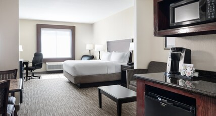 Holiday Inn Express and Suites Snyder Room Type - 1 King Bed Suite Microwave Sofa Bed