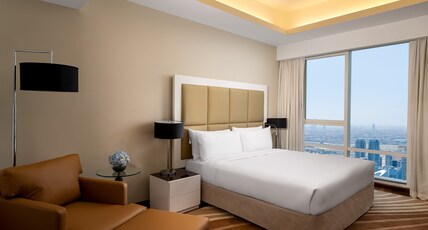 La Suite Dubai Hotel & Apartments Room Type - Deluxe Room.
